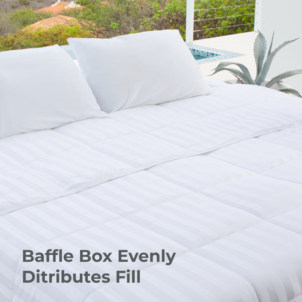 Duvet Down Alternative Comforter White