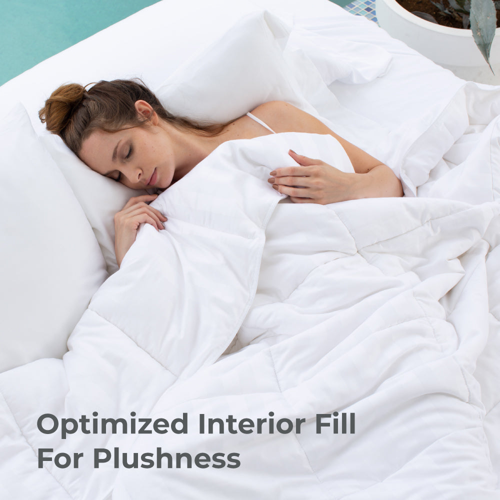 Duvet Down Alternative Comforter White